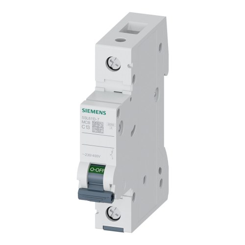Автоматический выключатель Siemens 5SL6 1P C 13A 6кА — Siemens 5SL61137