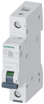 Автоматический выключатель Siemens 5SL6 1P C 32A 6кА — Siemens 5SL61327