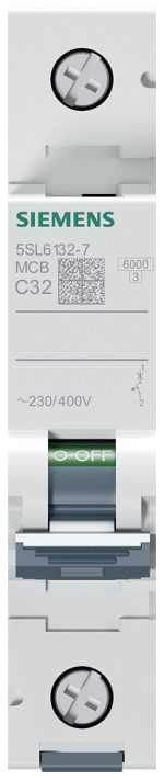 Автоматический выключатель Siemens 5SL6 1P C 32A 6кА — Siemens 5SL61327, фото 2