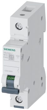 Автоматический выключатель Siemens 5SL6 1P C 40A 6кА — Siemens 5SL61407