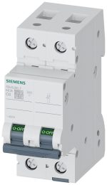 Автоматический выключатель Siemens 5SL6 2P C 6A 6кА — Siemens 5SL62067