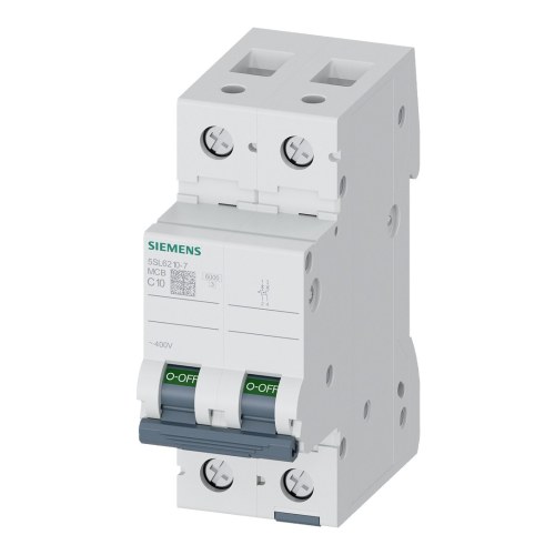Автоматический выключатель Siemens 5SL6 2P C 10A 6кА — Siemens 5SL62107