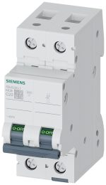 Автоматический выключатель Siemens 5SL6 2P C 20A 6кА — Siemens 5SL62207