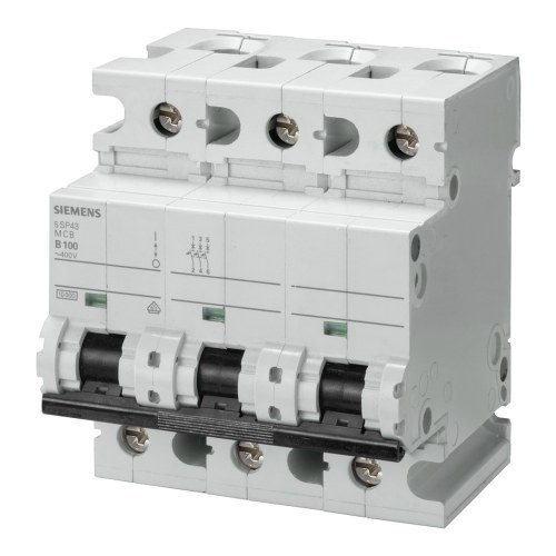 Автоматический выключатель Siemens 5SP4 3P C 100A 10кА — Siemens 5SP4391-7