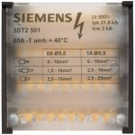 Распределительный блок Siemens 5ST2 4P 80A 500В на DIN-рейку — Siemens 5ST2501, фото 3