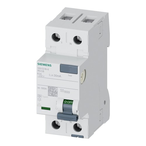 УЗО Siemens 5SV3 1P+N 63A 30мА тип A — Siemens 5SV33166