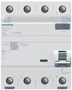 УЗО Siemens 5SV3 4P 40A 30мА тип A — Siemens 5SV33446, фото 2