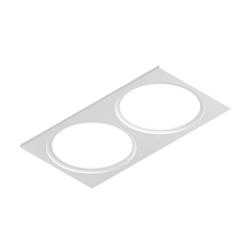 Рамка двойная под круглые 85 RAL 9016 белая TECHNOLIGHT — Technolight 41007-WH