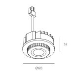 Светодиодный модуль Атом 9 36В 210мА 9Вт 980лм 4000К 93+ TECHNOLIGHT — Technolight 44002-4K, фото 2