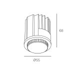 Светодиодный модуль Атом 16 34В 420мА 16Вт 1650 лм 3000К 93+ TECHNOLIGHT — Technolight 44004-3K, фото 2