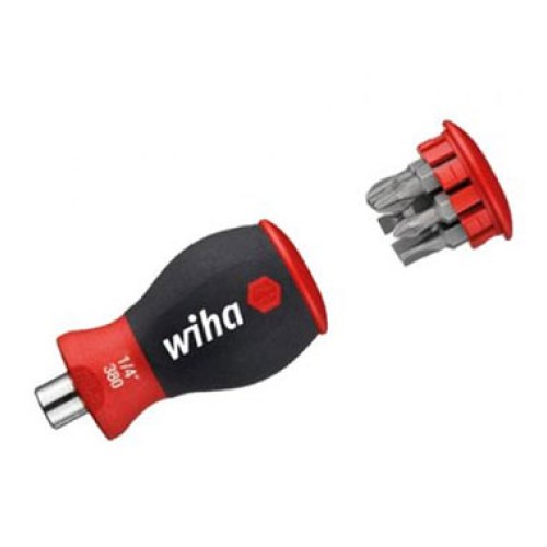 Держатель бит отверток Stubby смешанный 1/4" 6 шт — Wiha W33736