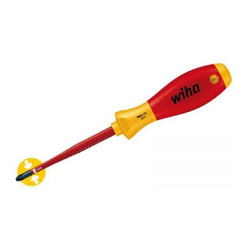 Отвертка SoftFinish electric slimFix Phillips PH1 x 80 мм — Wiha W35393