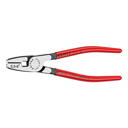 KNIPEX Инструмент для обжима контактных гильз с торцевой установкой — Knipex 97 81 180