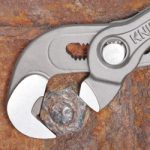 KNIPEX Клещи переставные-гаечный ключ "RAPTOR", с чернением серого цвета, полированная головка, ручки покрытые противоскользящим пластиком — Knipex 87 41 250, фото 2