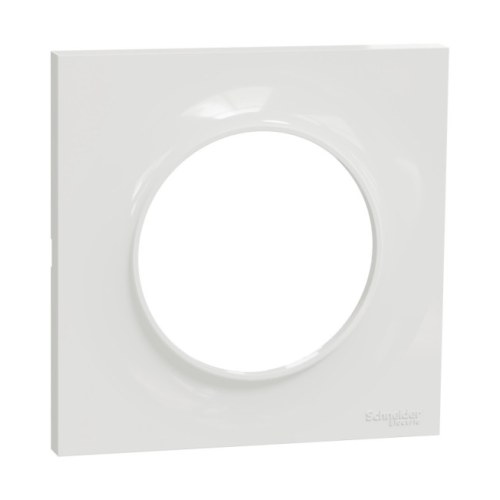 S520702 Odace Рамка 1-постовая, белая Schneider Electric — Schneider Electric S520702