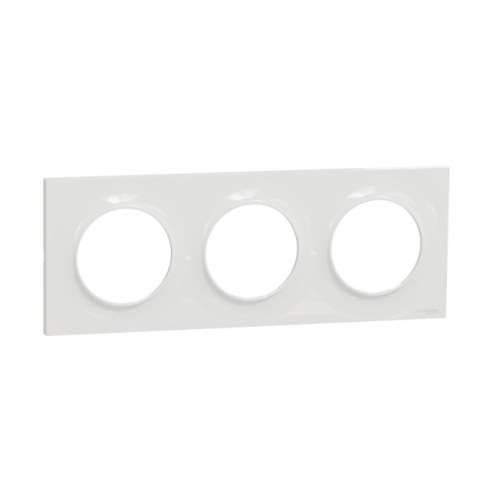 S520706 Odace Рамка 3-постовая, белая Schneider Electric — Schneider Electric S520706