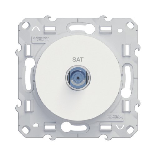S520446 Odace Розетка SAT белая Schneider Electric — Schneider Electric S520446