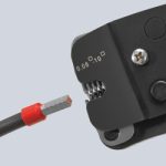 KNIPEX Пресс-клещи для контактных гильз, самонастраивающиеся с торцевой установкой — Knipex 97 53 08, фото 3